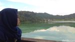 Foto: Danau Linow yang Berwarna Toska di Sulawesi Utara
