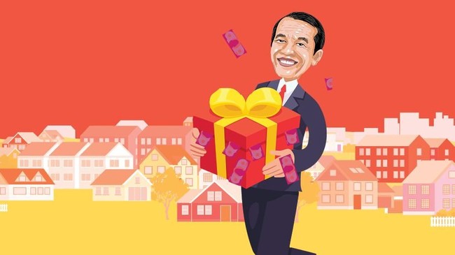 Jokowi Sebar Dana Kelurahan Rp 3 Triliun Tahun Depan