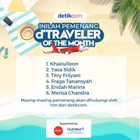 Inilah Pemenang d'Traveler of The Month ke Maldives!