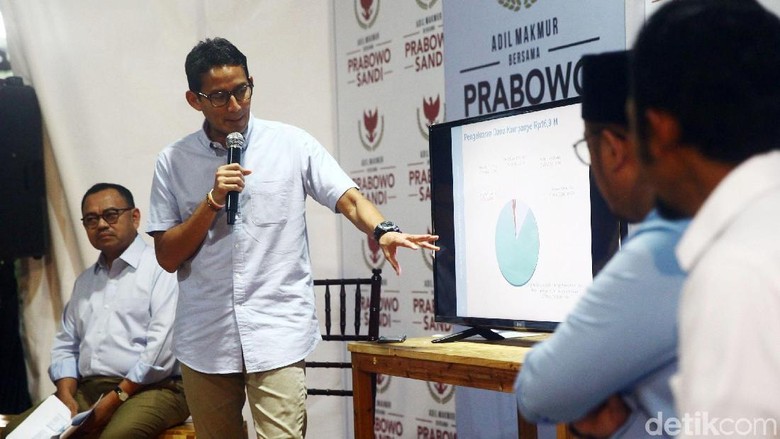 Muncul Protes Gustika, Sandiaga Bicara Teladan Hidup Bung Hatta Muncul Protes Gustika, Sandiaga Bicara Teladan Hidup Bung Hatta