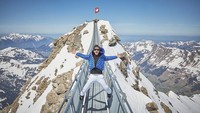 Potret Ranveer di Glacier 3000, Swiss (ranveersingh/Instagram)