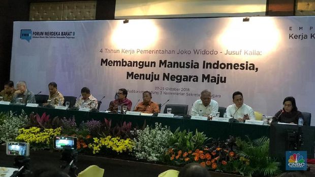 Tahun ke-4 Jokowi-JK, Sri Mulyani: Ekonomi Banyak Tekanan