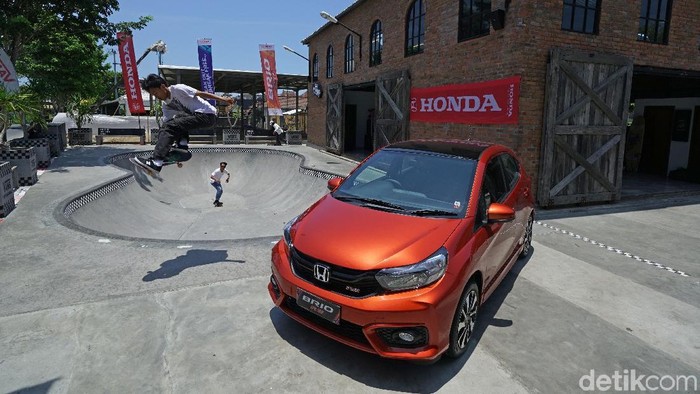Honda menggelar test drive Honda Brio di Bali