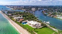 Vila bernama Playa Vista Isle ini terletak di pantai Hillsboro, Florida dan dibangun di atas lahan seluas lima acre. (Istimewa/CNBC)