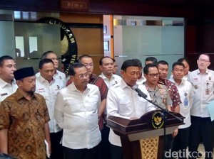 Pembakaran Bendera Berkalimat Tauhid, Wiranto Minta Masyarakat Tenang