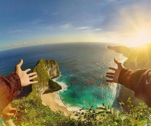 Pantai Kelingking di Nusa Penida
