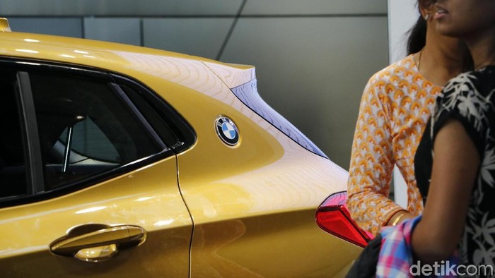 BMW X2 dipamerkan di BMW Welt, Munich, Jerman