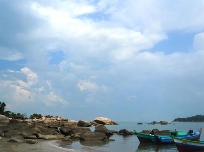 Pantai Penyusuk, Pantai Indah di Bangka Utara