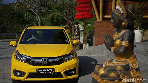 Honda menggelar test drive Honda Brio di Bali