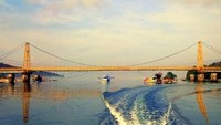 Jembatan Kuning Klungkung, Bali. Istimewa/Dok. Kementerian PUPR.