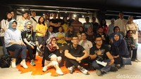 Sebagai penutup para peserta dan pembicara mengabadikan momen dengan berfoto bersama setelah acara selesai. Foto: dok. detikFood