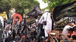 Aksi Ribuan Warga Garut Kibarkan Bendera Tauhid
