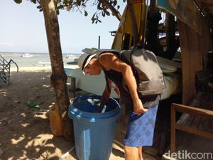 Bule Pengais Sampah Sempat Dikira WN Latvia yang Hilang di Ubud