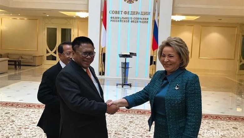 Dewan Federal Rusia Sampaikan Duka atas Gempa Sulteng ke DPD RI Dewan Federal Rusia Sampaikan Duka atas Gempa Sulteng ke DPD RI