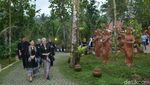 Foto: Taman 1.000 Penari Gandrung di Banyuwangi