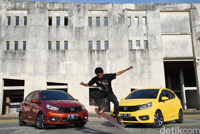 Honda menggelar test drive Honda Brio di Bali