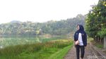 Foto: Danau Linow yang Berwarna Toska di Sulawesi Utara