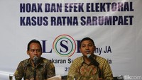Survei menemukan bahwa kasus hoax Ratna Sarumpaet menyebabkan adanya sentimen positif atau lebih mendukung terhadap Jokowi-Maruf, sebaliknya meningkatkan sentimen negatif atau lebih tidak mendukung pada Prabowo-Sandi.