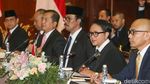 Potret Pertemuan Menlu RI dan Menlu Arab Saudi
