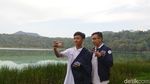 Foto: Danau Linow yang Berwarna Toska di Sulawesi Utara