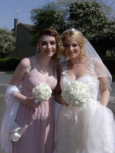 Transformasi diet Kat Butcher (kanan)