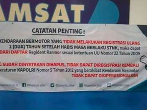 Aturan Tidak Bayar Pajak Kendaraan Jadi Bodong, Resmi Berlaku!
