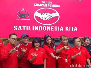 Sasar Milenial, Caleg Artis PDIP akan Semarakkan Sumpah Pemuda