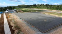 Saat ini bandara memiliki landas pacu berukuran 1.600 m x 30 m, taxiway berukuran 75 m x 15 m dan apron 70 m x 100 m. Istimewa/Ditjen Perhubungan Udara Kemenhub.