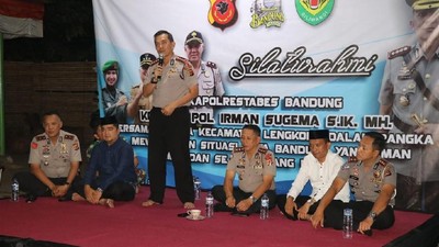 Jelang Pemilu, Kapolrestabes Bandung Ajak Warga Jaga Keamanan