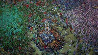 Kompetisi yang digelar tiap awal bulan Oktober setiap tahun ini pun memiliki beragam kegiatan menarik lainnya untuk menyambut musim gugur, diantaranya parade tari, konser musik, kembang api dan beragam pertunjukkan jalanan lainnya. David Ramos/Getty Images.