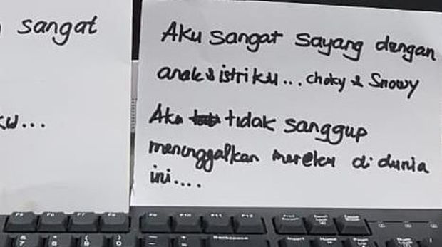 Surat di TKP