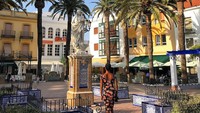 Archana juga pernah berkunjung ke Ayamonte , Spanyol. (archanaakilkumar/Instagram)