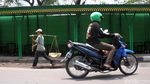 Melihat Trotoar Khusus PKL di Kuningan Jakarta