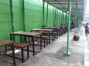 Walkot Jaksel: Trotoar di Imperium Kuningan Dulu 100% Diduduki PKL