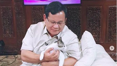 Bobby, Kucing Kesayangan Prabowo yang Eksis di Instagram