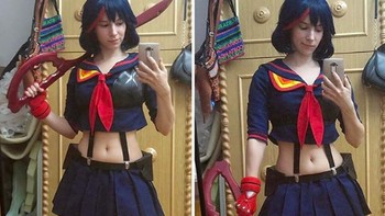 Banyak memerankan beragam karakter cosplayer, sosok favorit Enji adalah Supergirl. Foto: Instagram