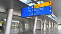 Bandara ini mulai dibangun pada 2011, dan terminal selesai dibangun pada 2013. Namun pembangunannya sempat terhenti sebelum dilanjutkan kembali pada awal 2015. Istimewa/Kemenhub.