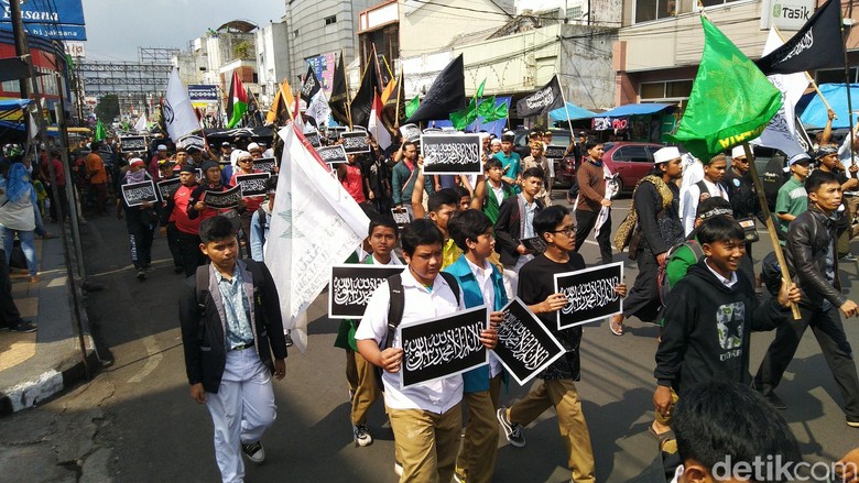 Aksi Bela Tauhid, Umat Islam Tasikmalaya Turun ke Jalan Aksi Bela Tauhid, Umat Islam Tasikmalaya Turun ke Jalan