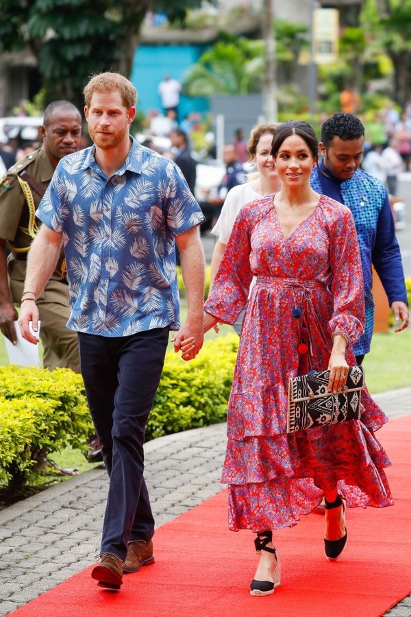 Pangeran Harry dan Meghan Markle bertolak ke Fiji, sebuah negara di Oseania dengan pemandangan laut yang cantik (Ian Vogler/Getty Images)