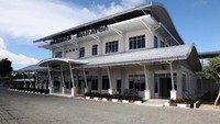 Bandara ini memiliki landasan pacu berukuran 1.600 m x 30 m, taxiway dengan ukuran 75 m x 15 m dan apron 70 m x 100 m. Bandara ini akan melayani penerbangan ATR 27 (Istimewa/Ditjen Perhubungan Udara Kemenhub)