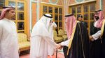 Momen Putra Khashoggi Bertatapan dengan Putra Mahkota Saudi
