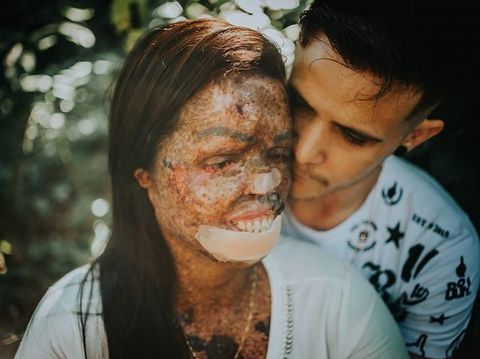 Kisah cinta Edmilson dan Karine 