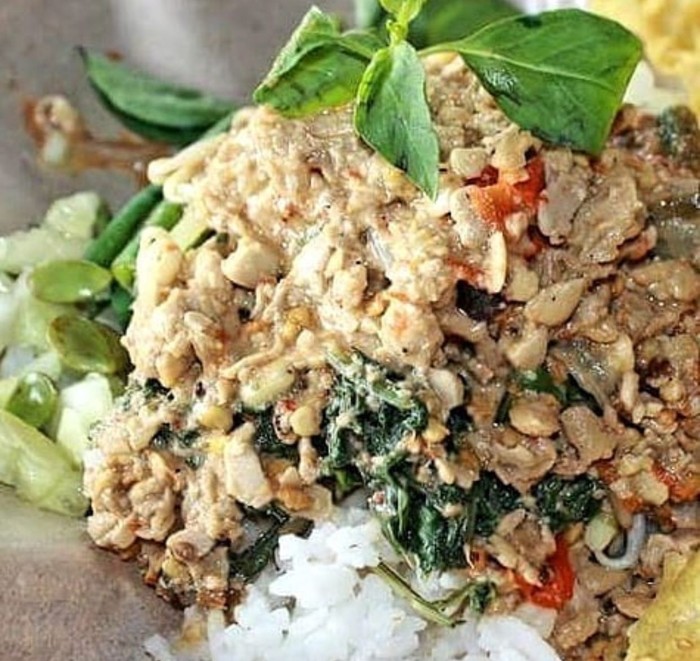 nasi sambal tumpang untuk sarapan nasi sambal tumpang untuk sarapan