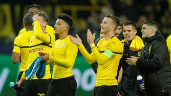 Tak ketinggalan, ada Borussia Dortmund yang penampilannya tengah menanjak. Foto: Leon Kuegeler/Reuters