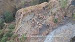 Foto Terkini Longsor di Jalur-jalur Pendakian Gunung Rinjani