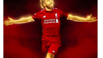 Mo Salah menemukan kembali sentuhan emasnya. Foto: istimewa