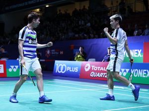 Kevin/Marcus ke Perempatfinal Prancis Terbuka, Ahsan/Hendra Terhenti