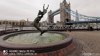 Foto ini dijepret menggunakan kamera dengan lensa ultra wide. Foto: detikINET/Anggoro Suryo Jati