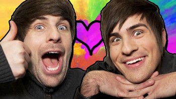 Selanjutnya di peringkat sembilan ada Smosh, kanal yang dibentuk oleh Ian Hecox dan Anthony Padilla memiliki 23,4 juta subscriber. Kanal ini awalnya berisi sketsa komedi dari keduanya, tapi saat ini berkembang pesat menjadi perusahaan multimedia. (Foto: Screenshot Youtube)