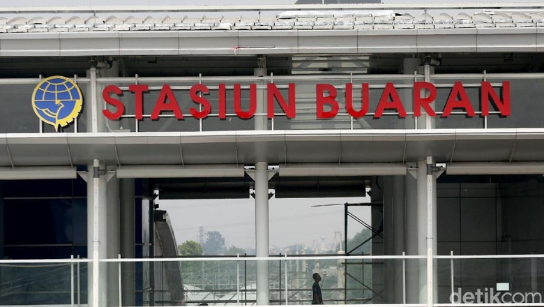 Stasiun Buaran yang Baru Uji Coba Hari Ini Stasiun Buaran yang Baru Uji Coba Hari Ini